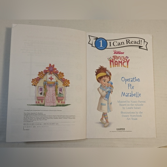 Disney Junior Fancy Nancy Beginning 1 Reading Operation Fix Marabelle I Can Read - Picture 3 of 9